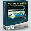 NoteBurner Audio Converter software box