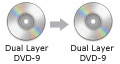Any DVD Cloner: klont DVD9 Film auf Dual-layer DVD disc!