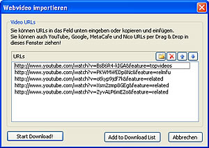 Online Webvideos herunterladen und in Toshiba Port�g� M780 Tablet PC Video konvertieren
