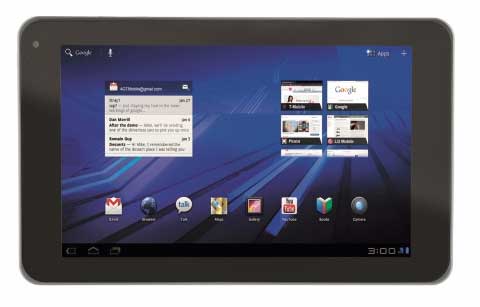 DVD zu LG Optimus Pad Tablet PC Converter