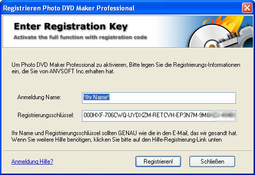Mit Photo DVD Maker können Sie DVD Diashow an TV anschauen