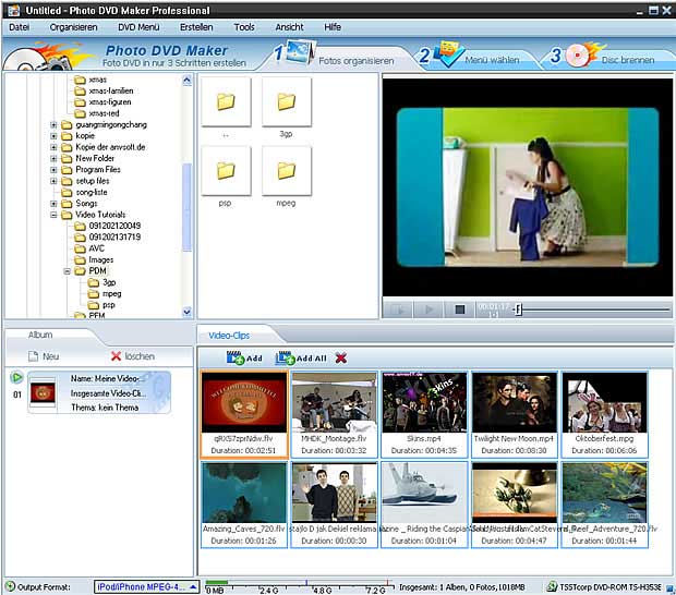 Erstellen Sie Flash Diashow leicht mit Foto Diashow Maker