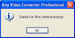 Any Video Converter kann Videos auf iPod, iPhone, PSP, Zune anschauen.