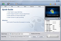 NoteBurner M4V Converter Screenshot