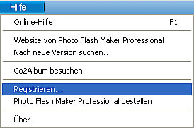 Photo Flash Maker kann Diashows mit Hintergrunkmusik und schöne Übergänge erstellen