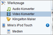 video für iPod/iPhone/iPad konvertieren