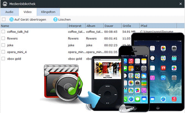 Audio und Video Konverter für iOS-Geräte