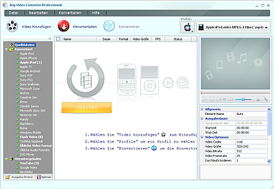 YouTube to MPEG Converter - YouTube Videos herunterladen und in MPEG ...